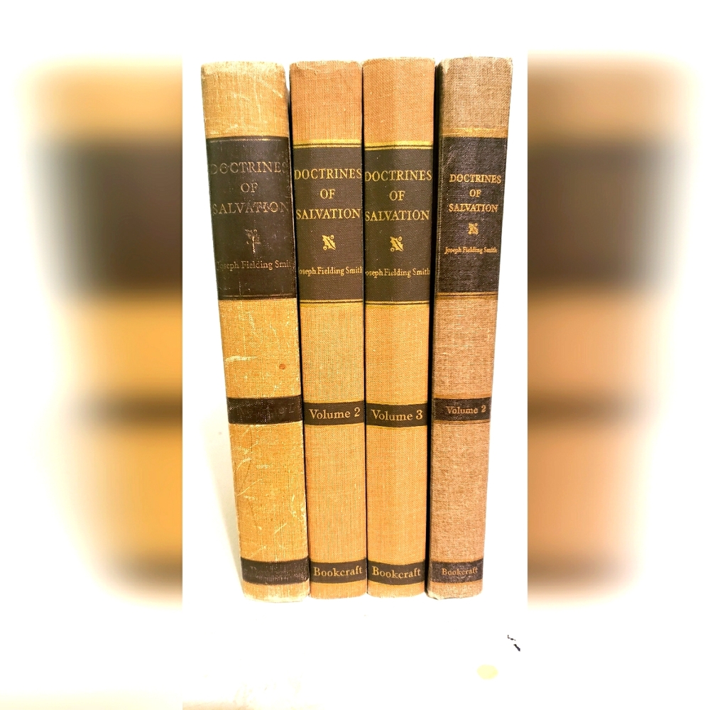 Vintage/Antique Doctrine and Covenant study companion hardback books